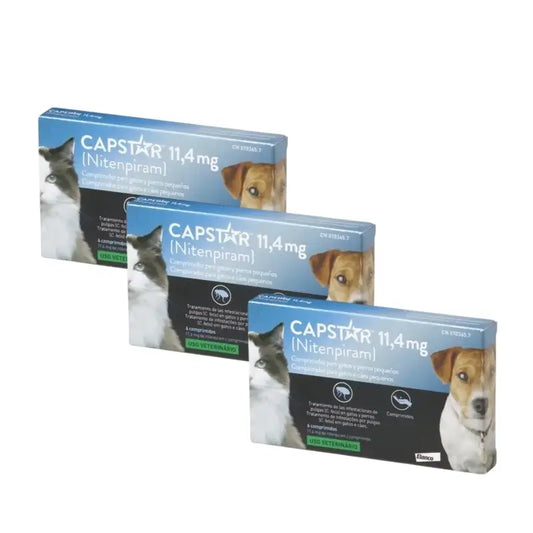 Capstar 11,45Mg Cane e gatto 1-11Kg , 18 compresse
