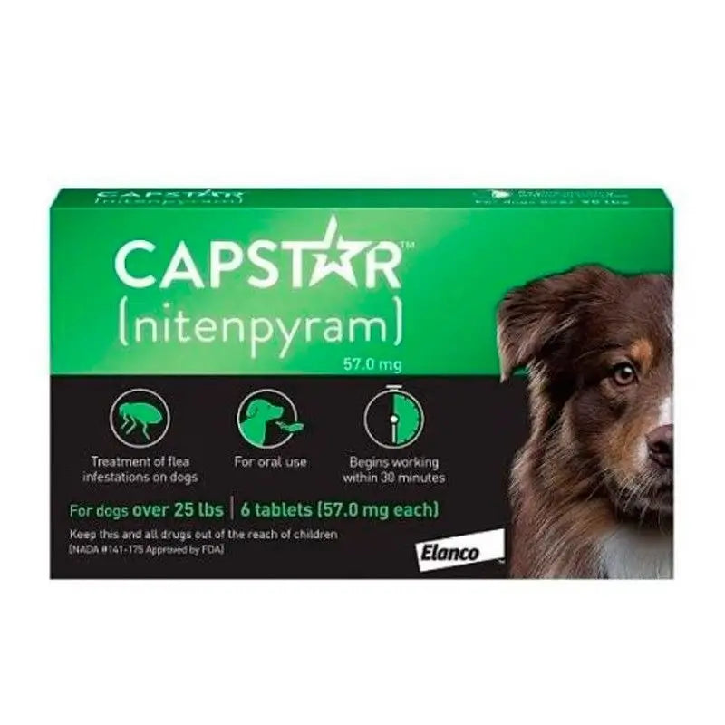Capstar 57 Mg Cane 11-60Kg, 6 Compresse