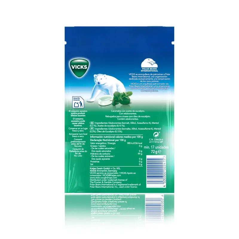 Vicks Caramelle a doppia azione 72 gr
