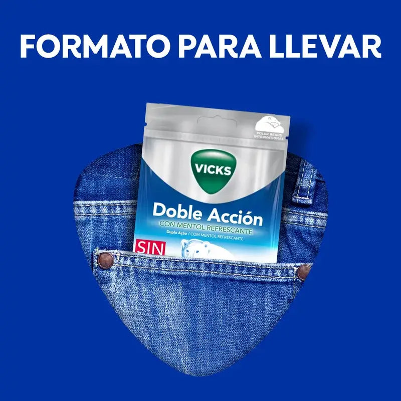 Vicks Caramelle a doppia azione 72 gr