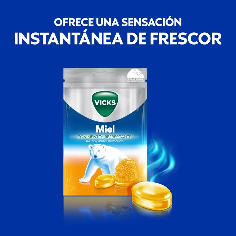 Vicks Caramelle al miele 72 gr