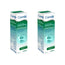 Care+ Acqua di mare ipertonica con aloe vera ed eucalipto , 2x120 ml