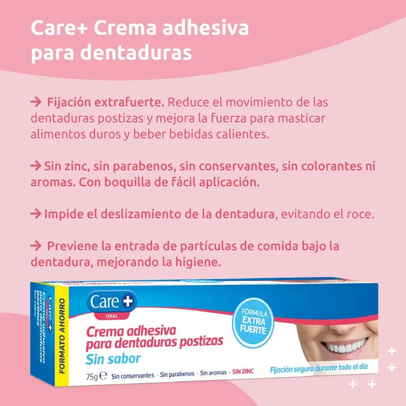 Care+ Crema adesiva 75 gr