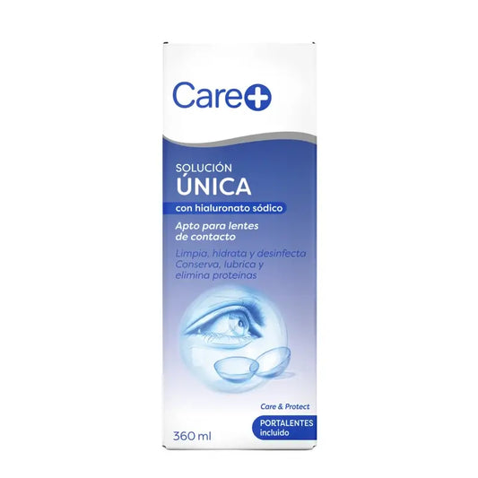 Care+ Lens Liquid con sodio ialuronato, 360 ml