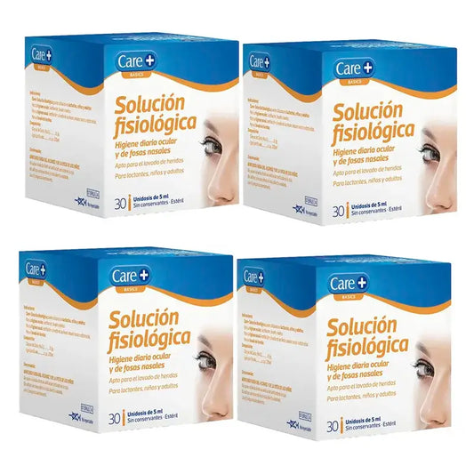 Care+ Soluzione Fisiologica 5Ml, Confezione 4 x 30 Unità