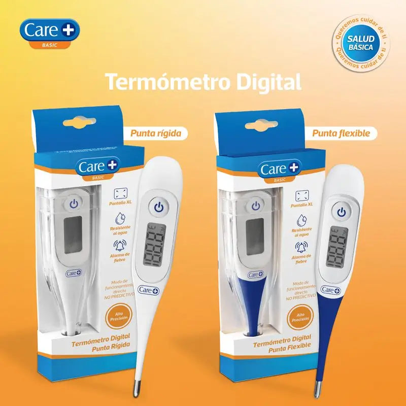 Care+ Termometro digitale Punta flessibile