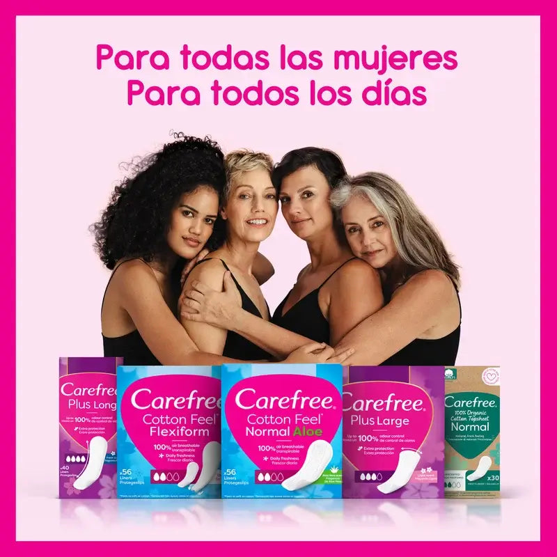 Cotone Carefree Feel Normal Aloe 56 pz.
