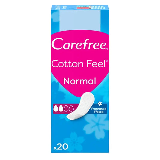 Carefree Cotton Feel Normale Fragranza Fresca 20Confezioni