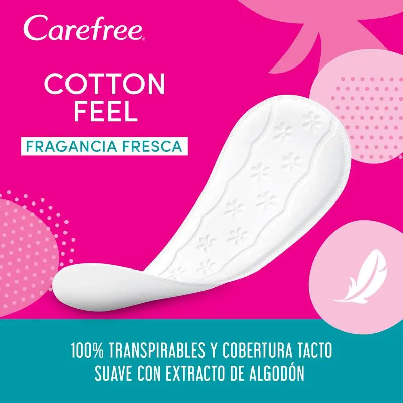 Carefree Cotton Feel Normale Fragranza Fresca 40+4Confezioni