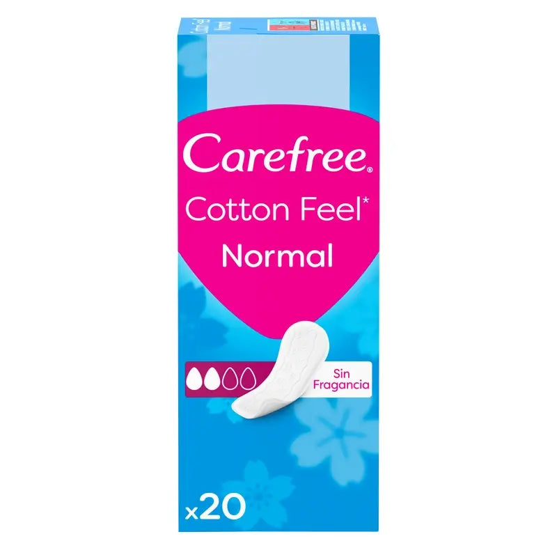 Carefree Cotton Feel Normal Senza Profumo 20 Confezioni