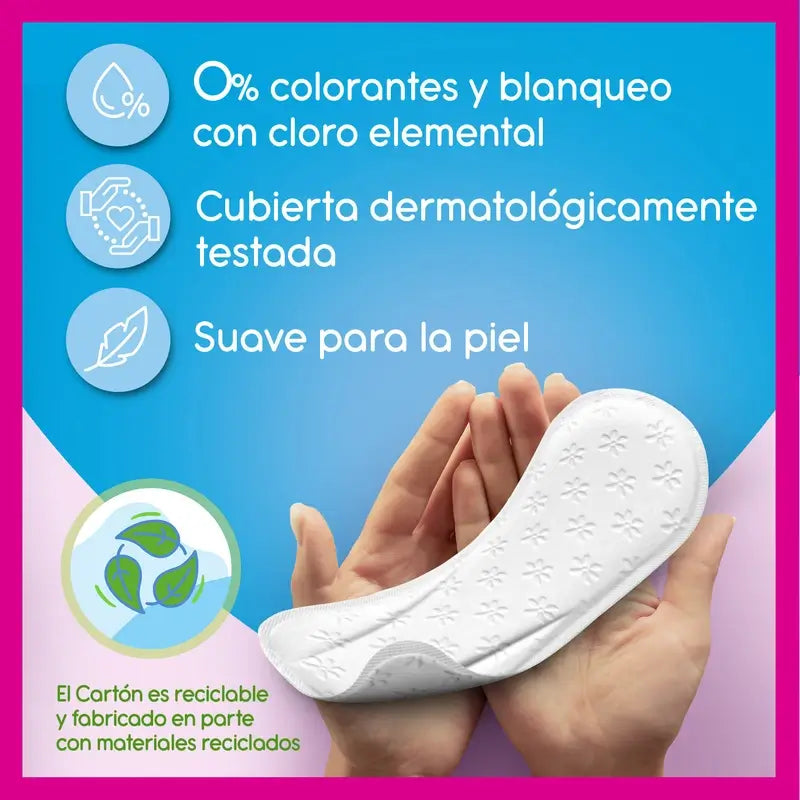 Carefree Flexiform senza profumo 56 pz.