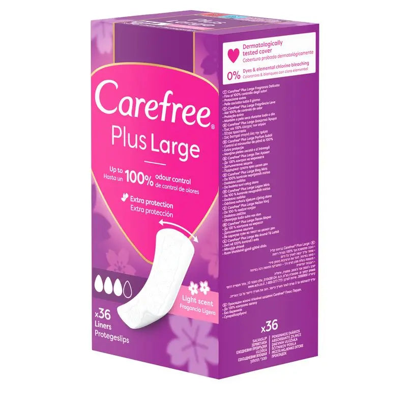 Carefree Plus Profumo Leggero Grande 36 Confezioni