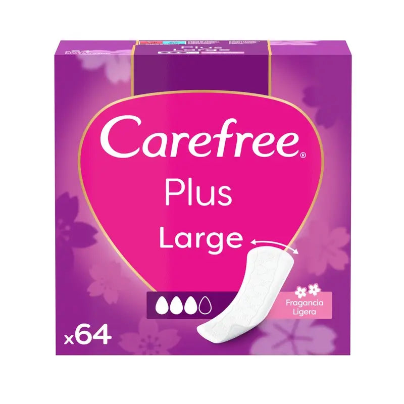 Carefree Plus Fragranza Leggera Grande 64 Confezioni