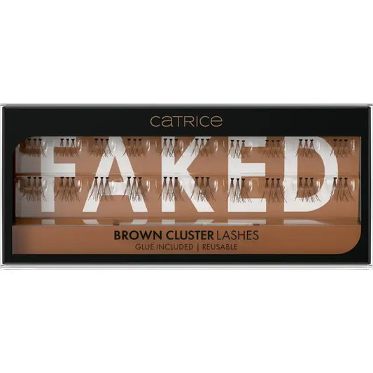 Catrice Ciglia finte Faked Brown Cluster, 20 pezzi