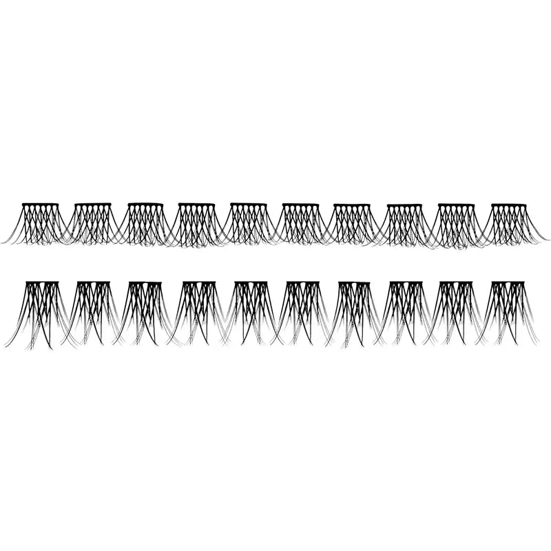 Catrice Faked Natural Cluster Lashes , 20 pezzi.