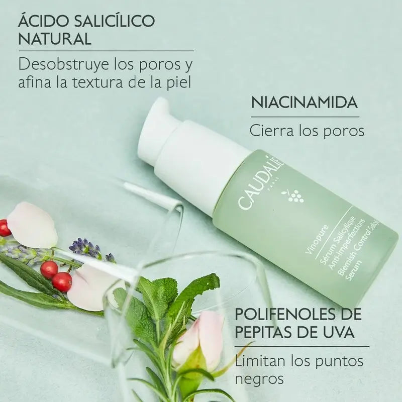Caudalíe Vinopure Siero Salicilico Anti-Imperfezioni - 30 ml