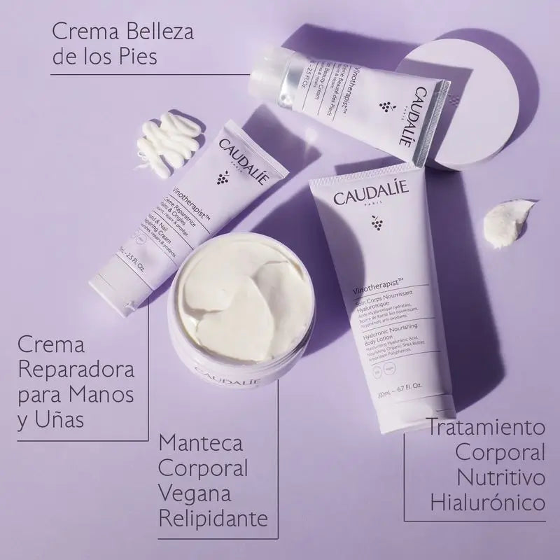 Caudalie Crema mani e unghie vinoterapica, 75 ml
