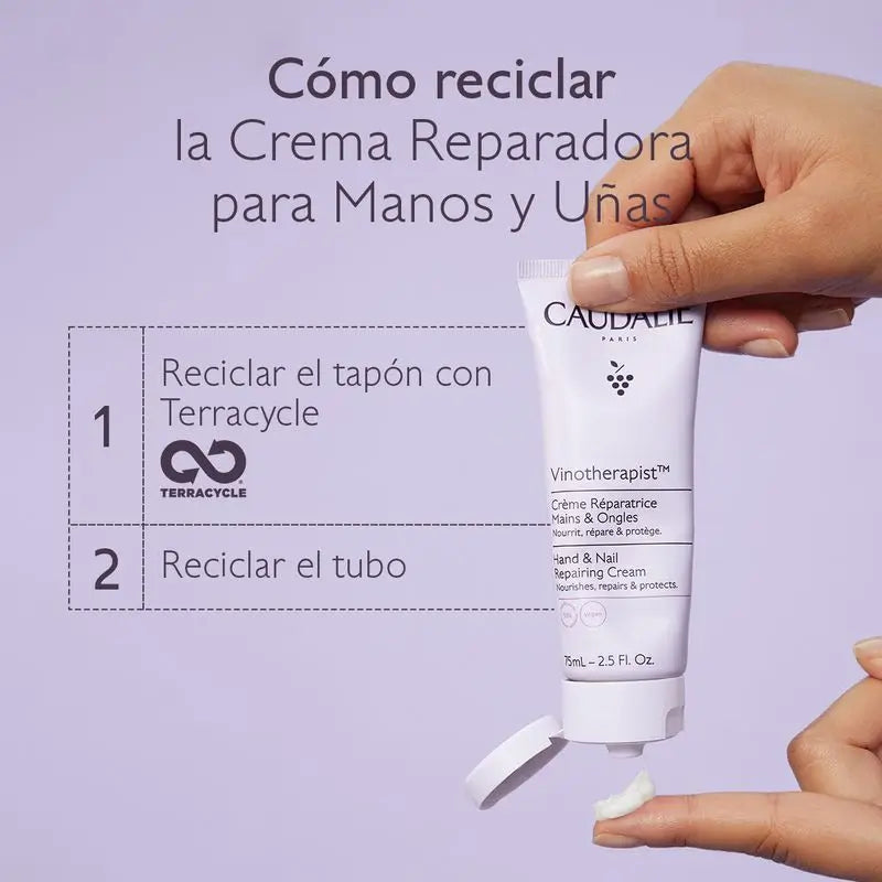 Caudalie Crema mani e unghie vinoterapica, 75 ml