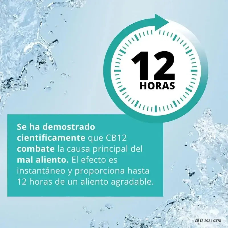 Cb12 Collutorio delicato Collutorio per alitosi al gusto di menta, 2X250 Ml