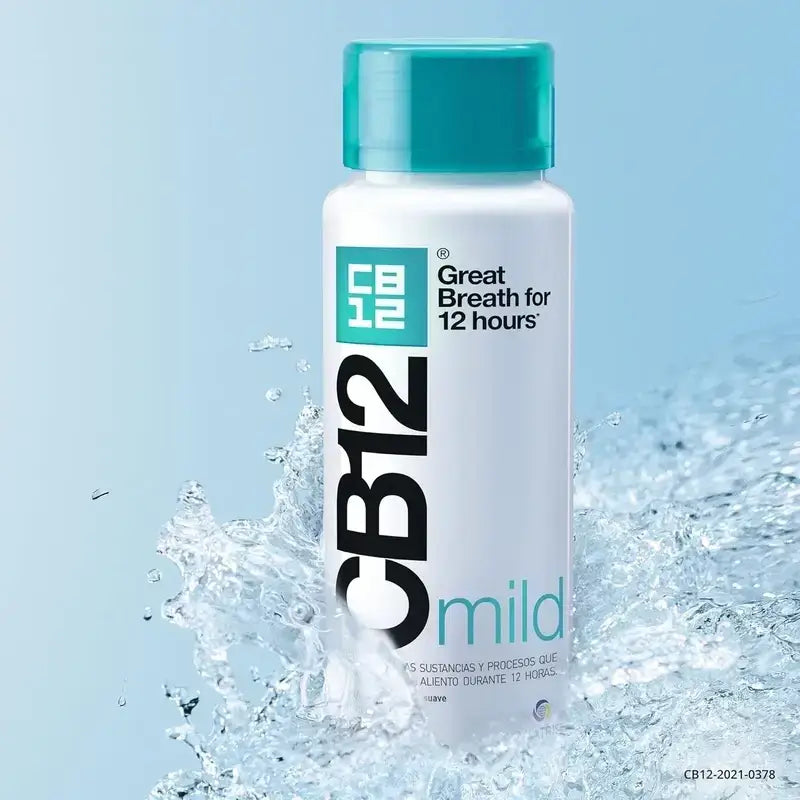 Cb12 Collutorio delicato Collutorio per alitosi al gusto di menta, 2X250 Ml