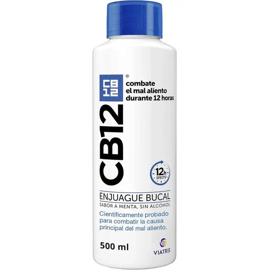 CB12 Collutorio alla menta Collutorio per alitosi al gusto di menta, 500 ml
