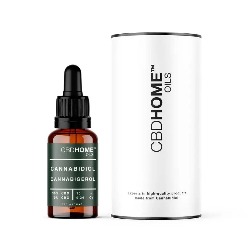 Cbd Home Olio di Cbd 30% + Cbg 10%, 10 ml