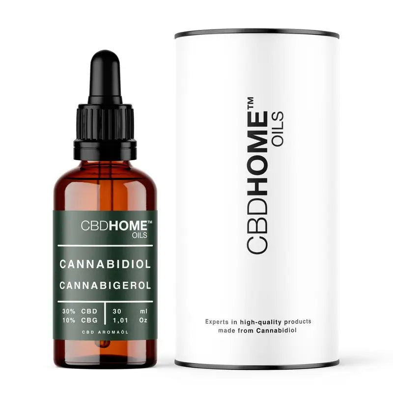 Cbd Home Olio di Cbd 30% + Cbg 10%, 30 ml