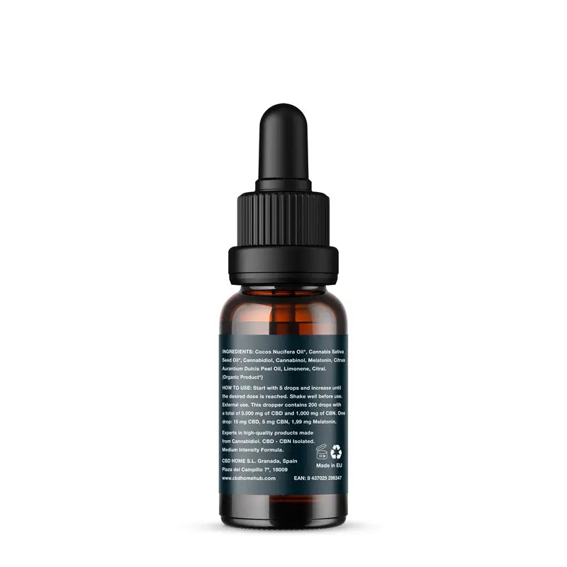 Cbd Home Olio di Cbd 30% + Cbn 10%, 10 ml