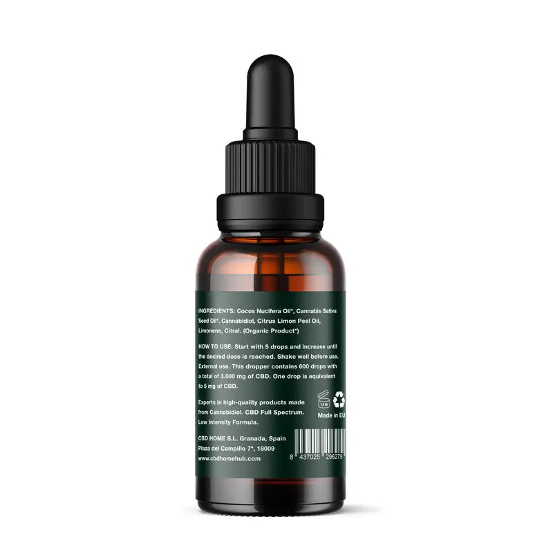 Cbd Home Olio di Cbd 10% completo, 30 ml