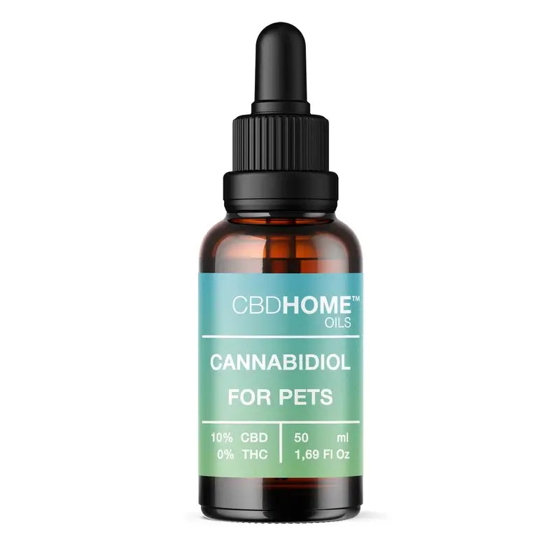 CBD HOME Olio di CBD al 10% per animali domestici, 50 ml