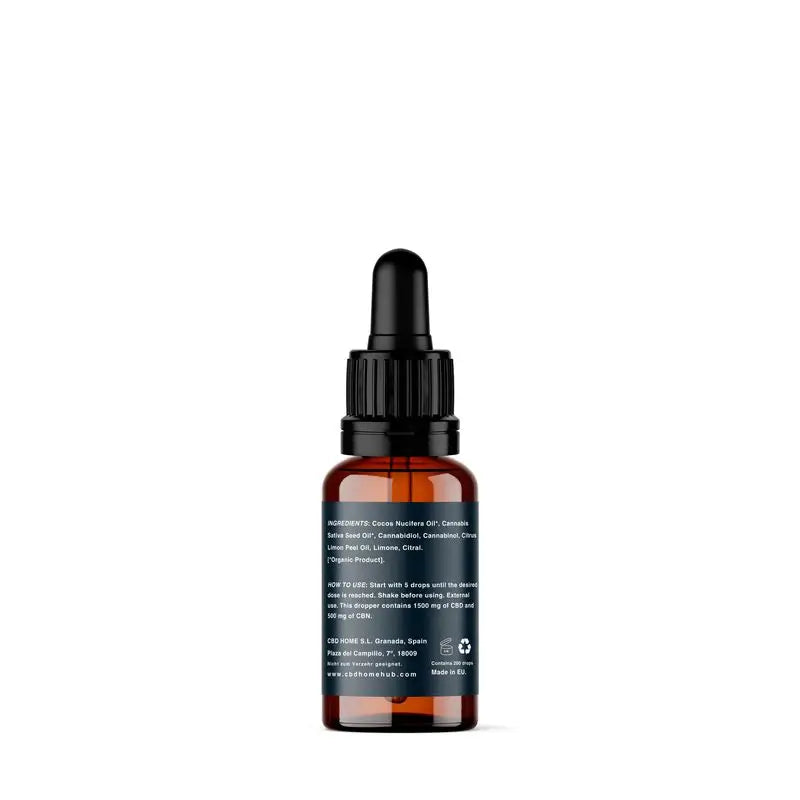 Cbd Home Olio di Cbd 15% + Cbn 5%, 10 ml