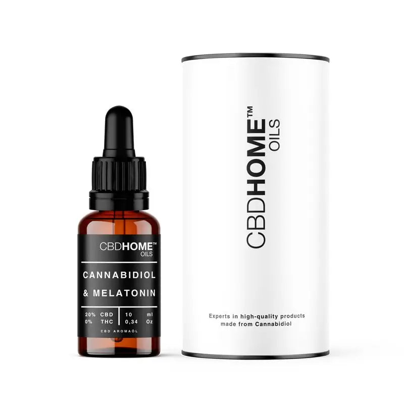 Cbd Home Olio di Cbd 20% + Melat, 10 ml