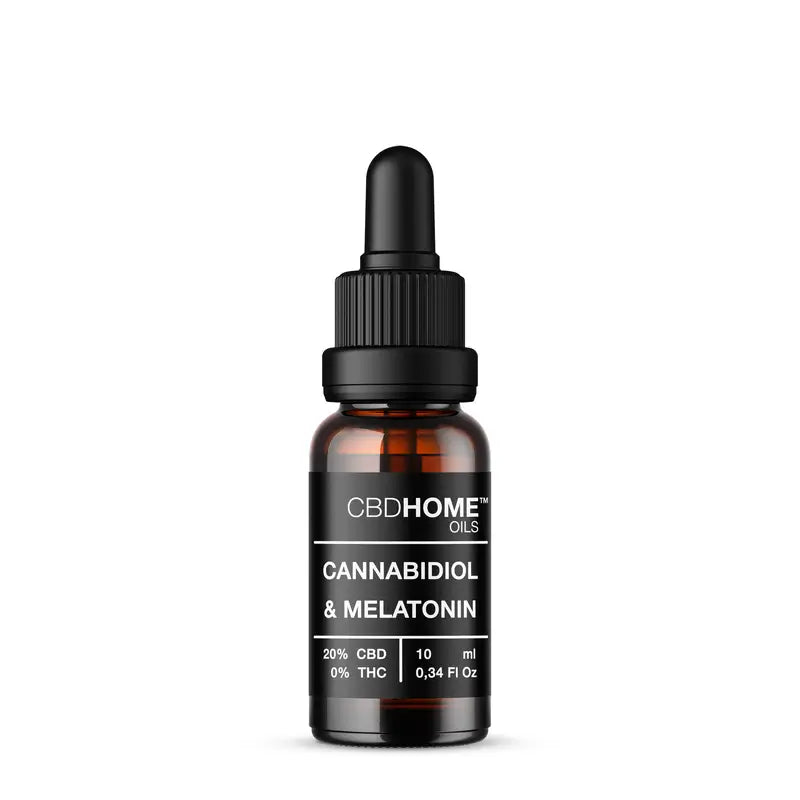 Cbd Home Olio di Cbd 20% + Melat, 10 ml