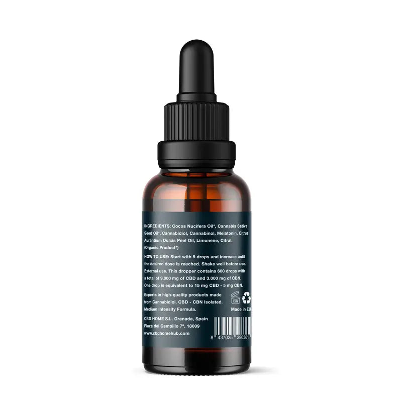 Cbd Home Olio di Cbd 30% + Cbn 10%, 30 ml