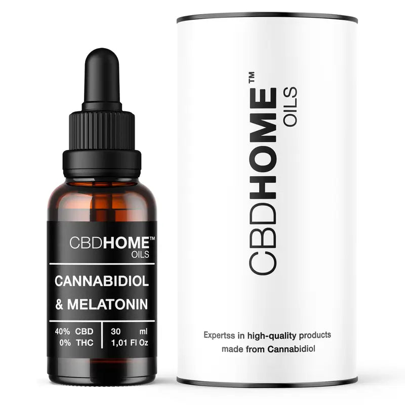 CBD Home 40% Olio di CBD con Melatonina , 30 ml