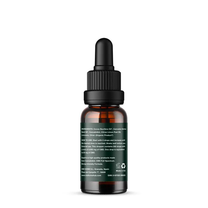 Cbd Home Olio di Cbd 40% pieno, 10 ml