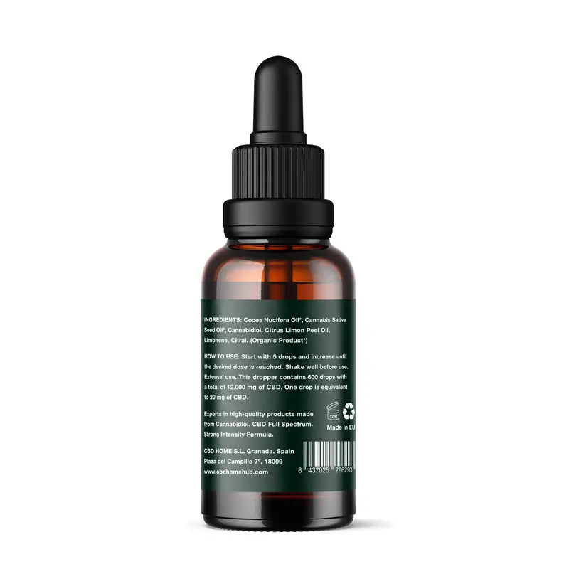 Cbd Home Olio di Cbd 40% pieno, 30 ml