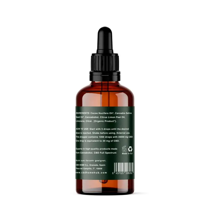 Cbd Home Olio di Cbd 40% pieno, 50 ml