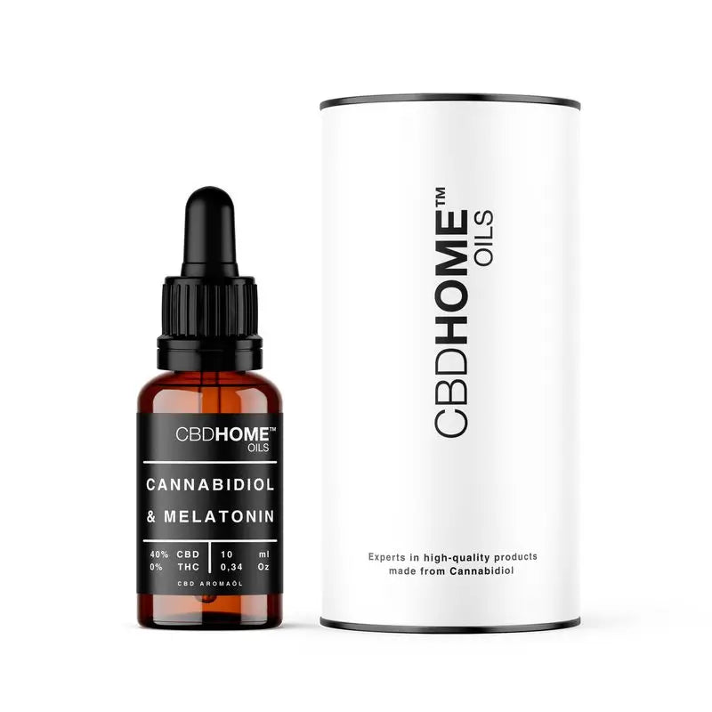 Cbd Home Olio di Cbd 40% + Melat, 10 ml