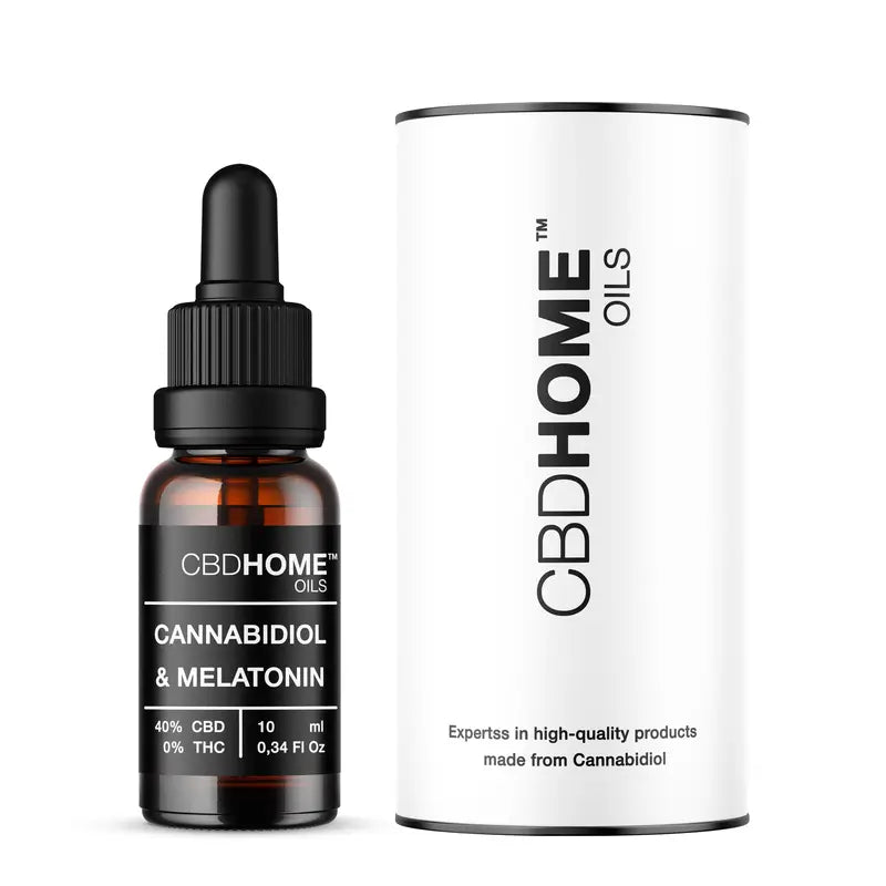 Cbd Home Olio di Cbd 40% + Melat, 10 ml