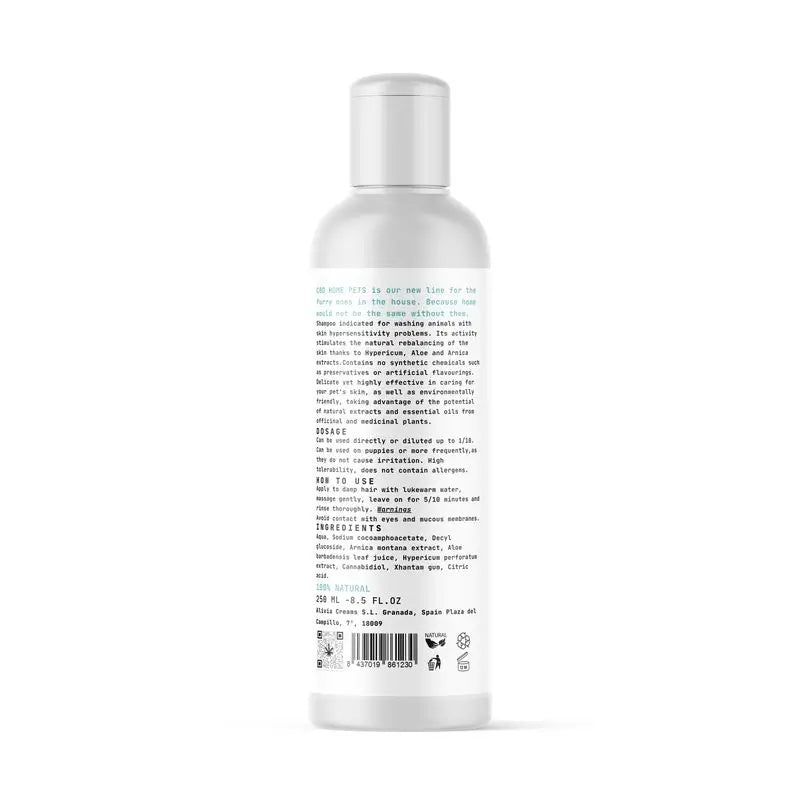 Cbd Home Pet Shampoo, 10 ml