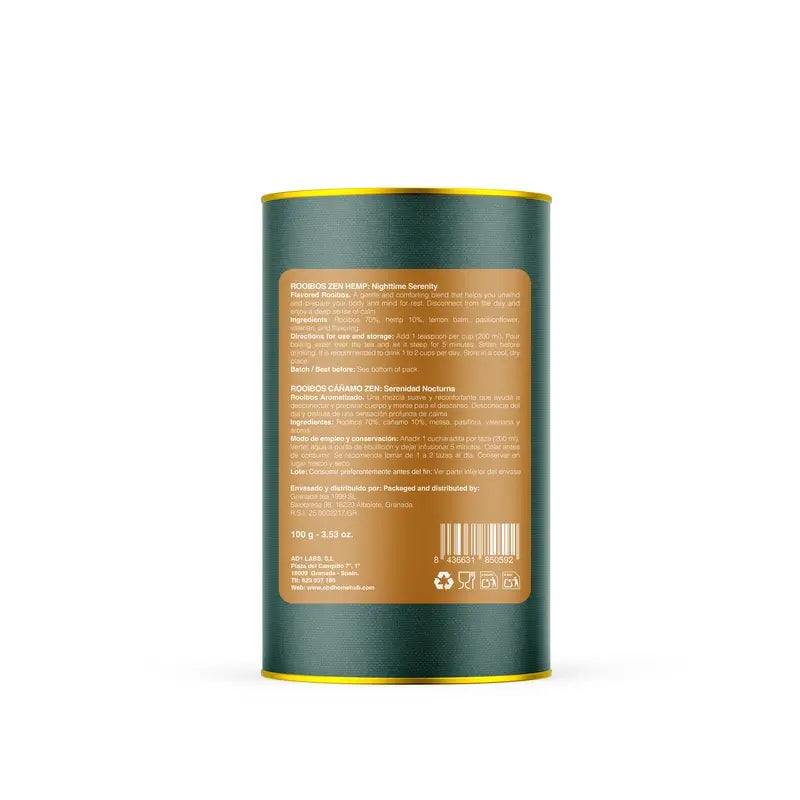 CBD HOME - Tisana al rooibos con canapa - 100 g