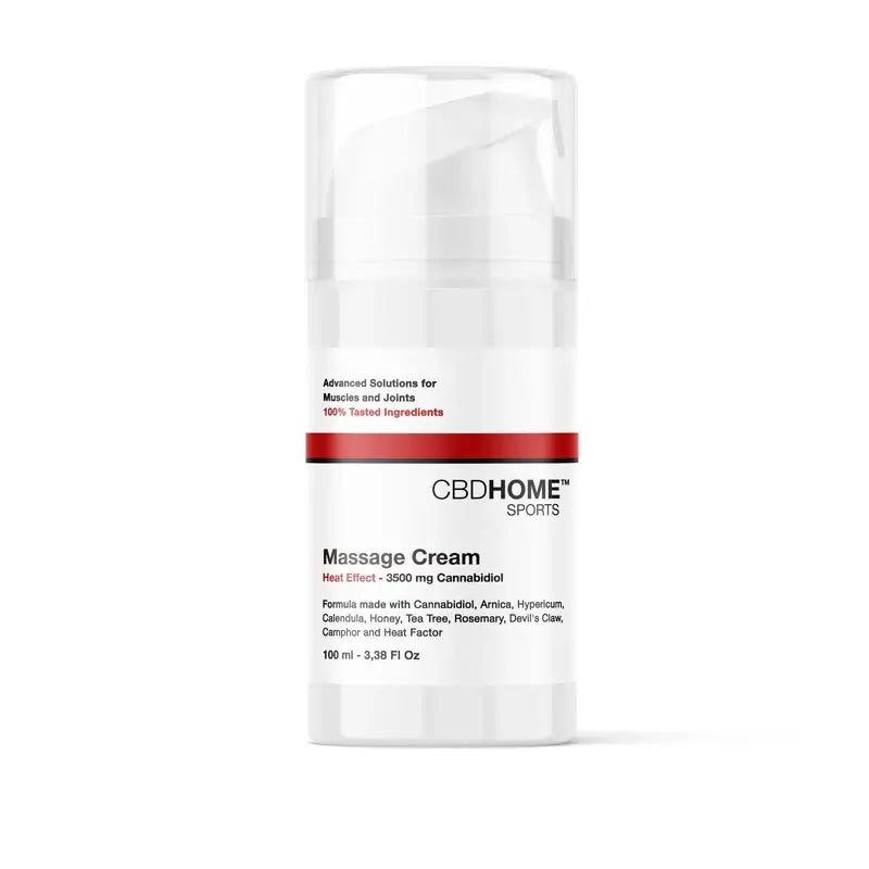Cbd Home Sports Cbd + Cbg Crema riscaldante, 100 ml