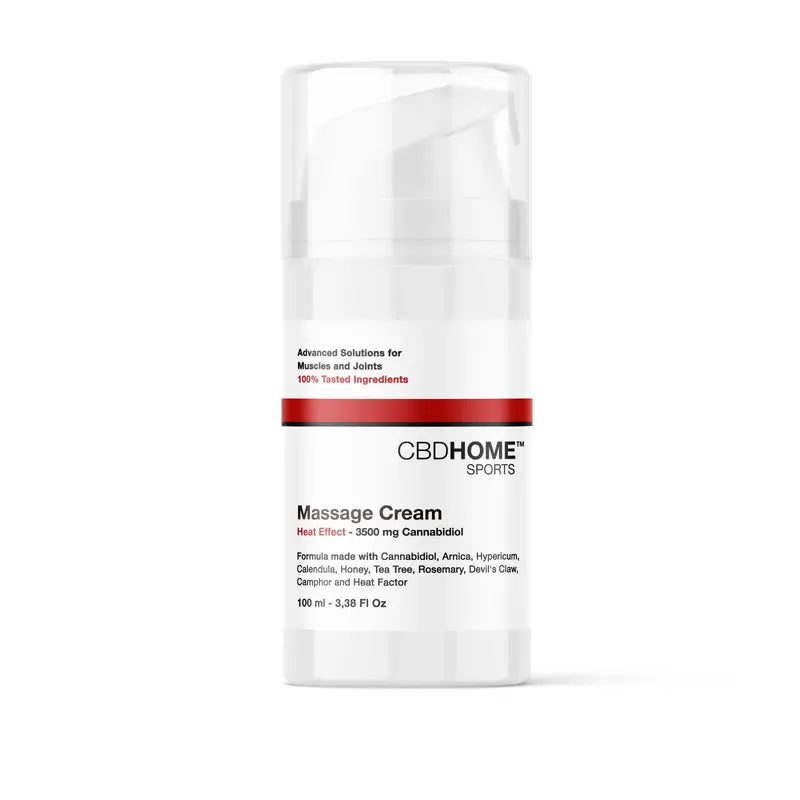 Cbd Home Sports Cbd + Cbg Crema riscaldante, 100 ml