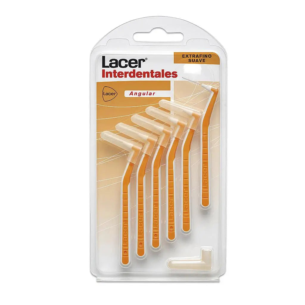 Lacer Interdental Angular Extrafine Soft Interdental Brush 6 pieces