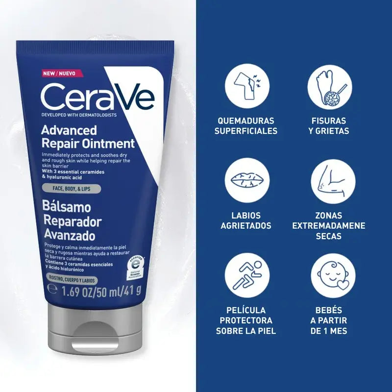 CeraVe Balsamo riparatore avanzato, 50 ml