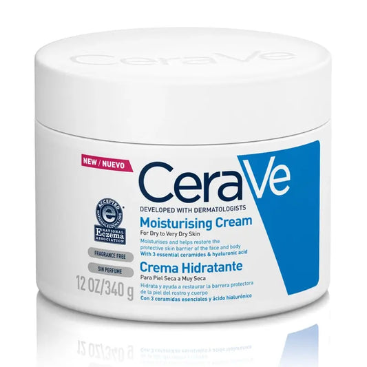 CeraVe Crema idratante per pelli secche, 340 gr