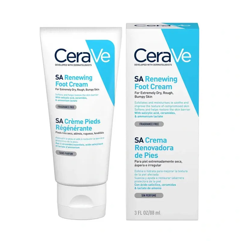 CeraVe Crema piedi rinnovatrice, 88 ml
