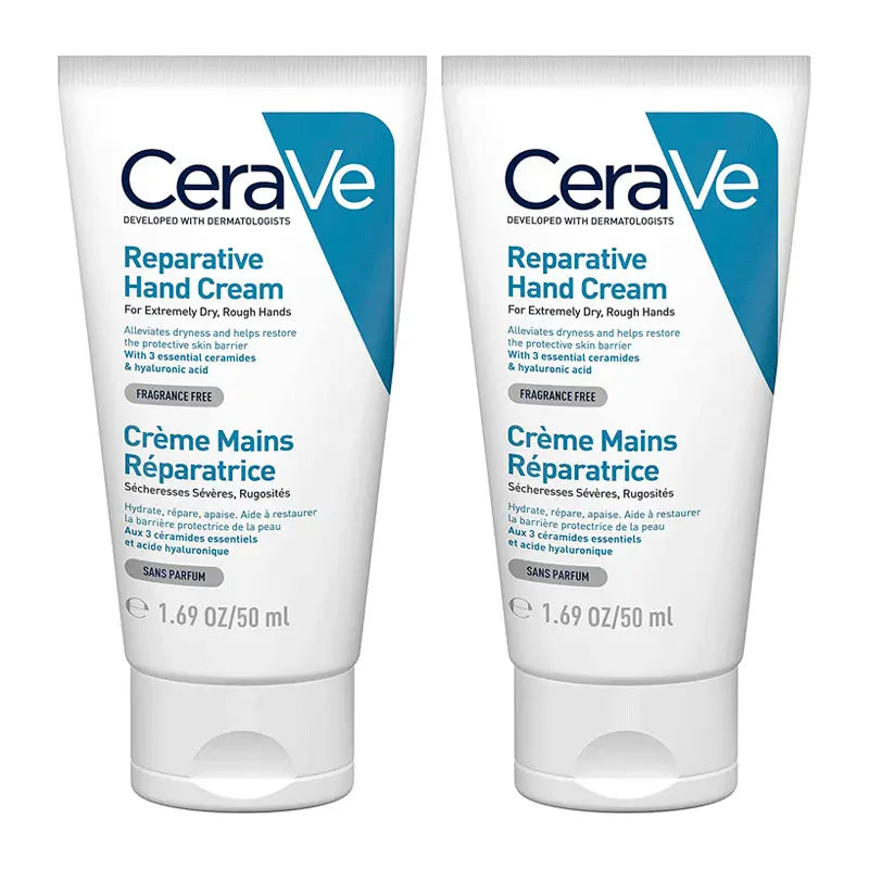 CeraVe Duplo Crema mani, 2X50 ml