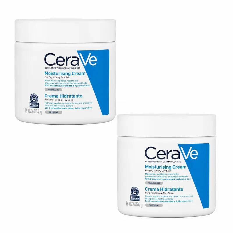 CeraVe Duplo Crema Idratante, 2X454 Gr